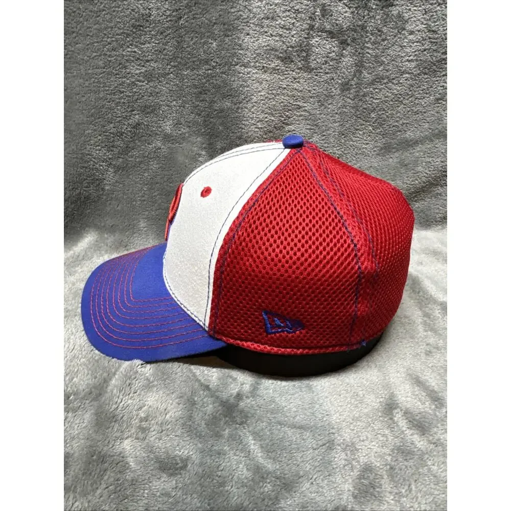 Phillies New Era 39thirty Hat Small/Medium Flex MLB Red‎ White Blue HTF Rare